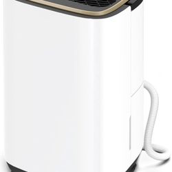 3000 Sq.Ft Dehumidifier for Basement with Drain Hose, 32 Pint Large Best Compressor Dehumidifiers for Home or Garage, Smart Humidity Control, 24H Time