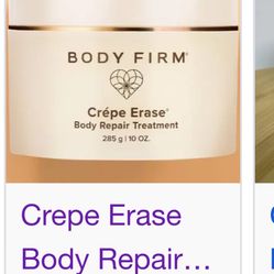 Crepe Erase Body Affirming Creams And serums 