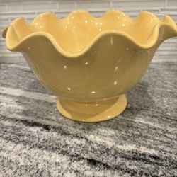 Large And Beautiful Light, Yellow Color, Home Decor, Vase, Flower Pot Or