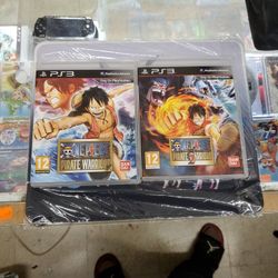 One Pice Pirate Warriors 1and 2 Like New  Ps3