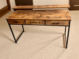 Table/ Desk with 3 drawers