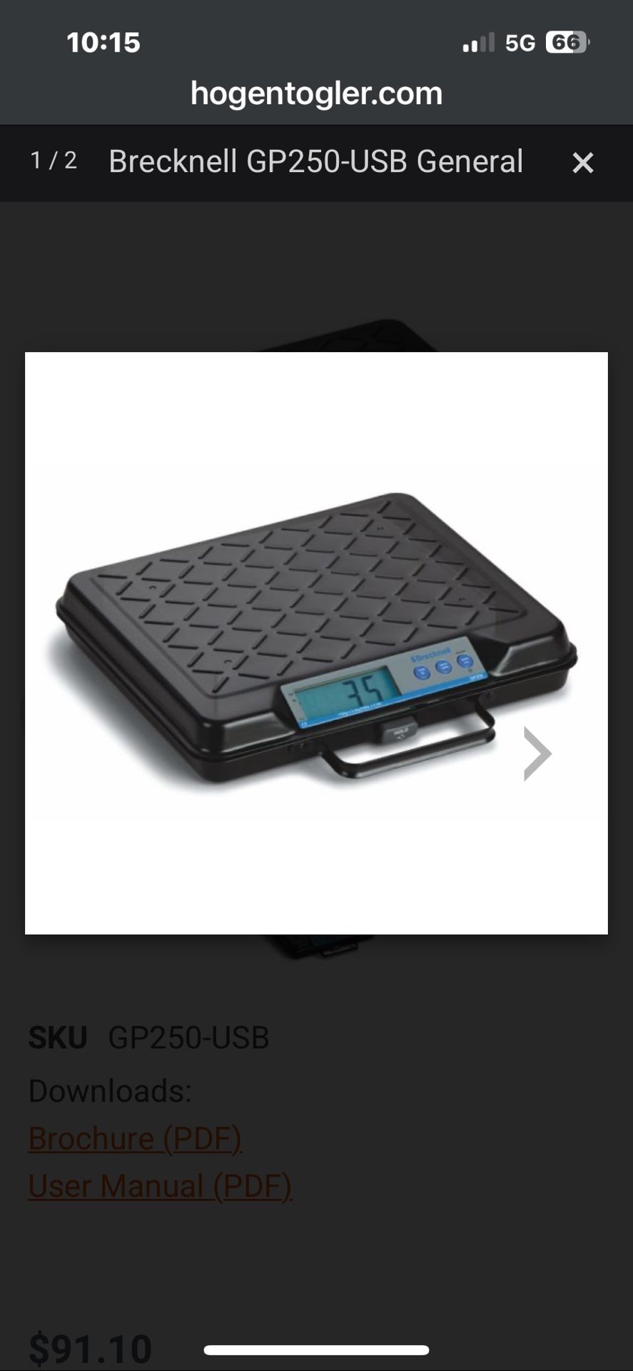 Electronic Bench Scale