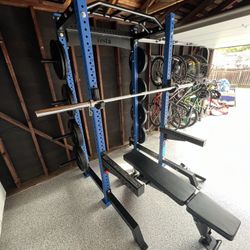 SQUAT RACK/ HR1000/ VESTAFITNESS/ WEIGHTS/ BARBELL/ BENCH/ GYM EQUIPMENT/ FREE DELIVERY 🚚 