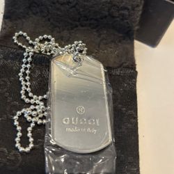 Men’s Necklace & Tag Italian Silver 925 