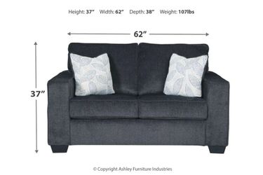 Altari Loveseat Alloy
