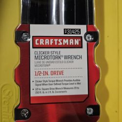 1/2 Inch Craftsman Torque Wrench