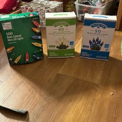 Christmas Lights $5 Each Box