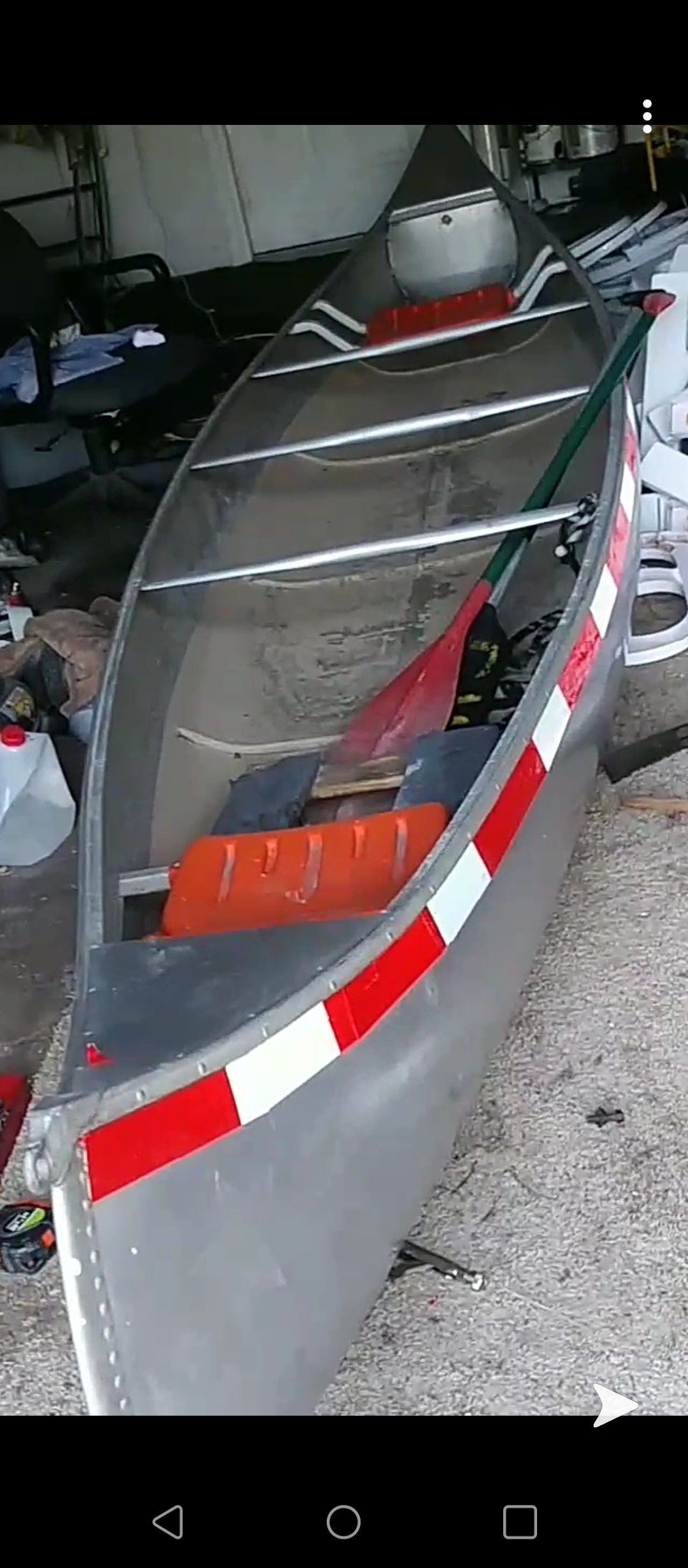 17ft canoe aluminum