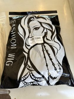 black wig and blonde wig