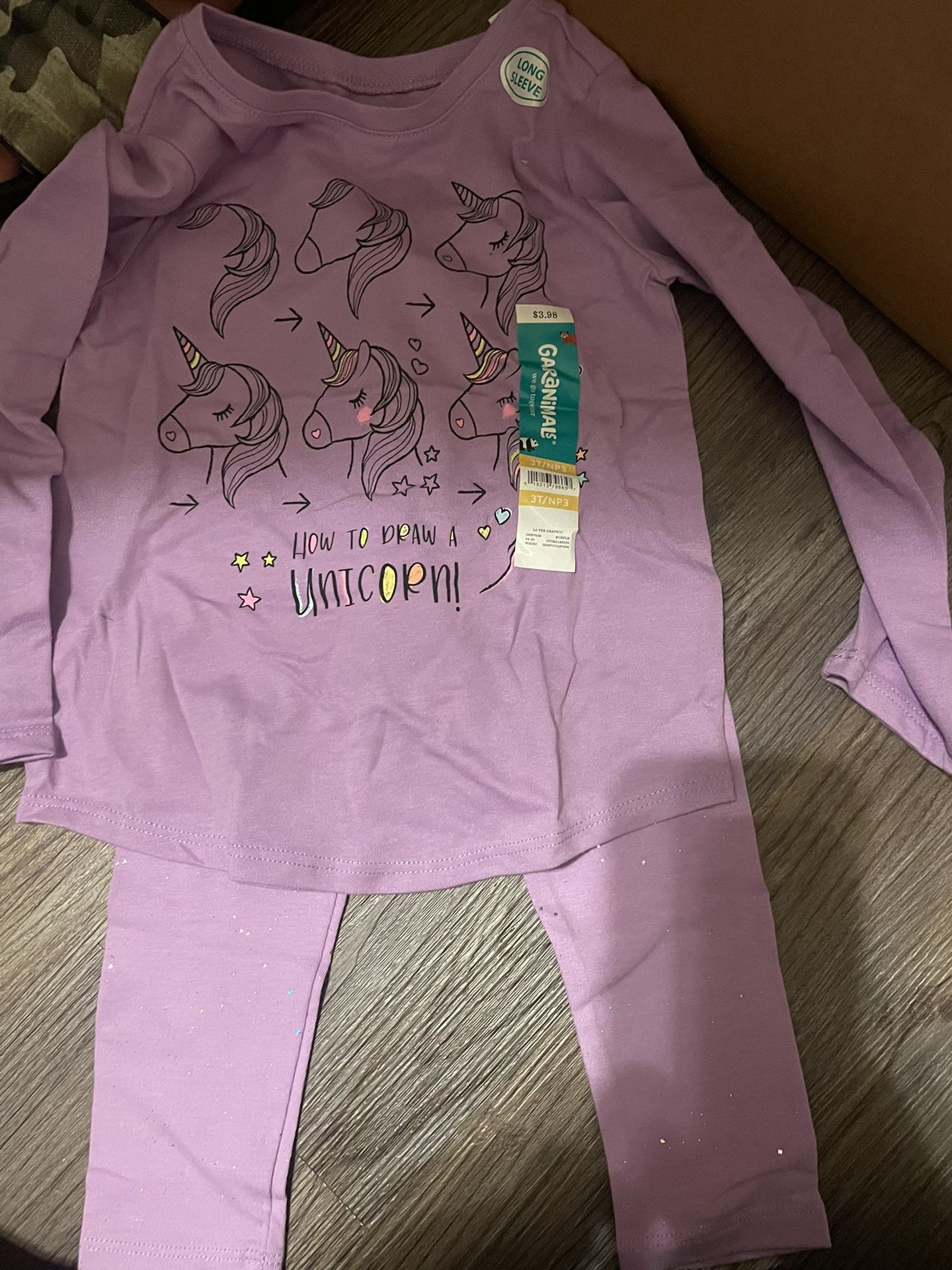 Girls 3 T Outfit How To Draw A 🦄 Unicorn New 