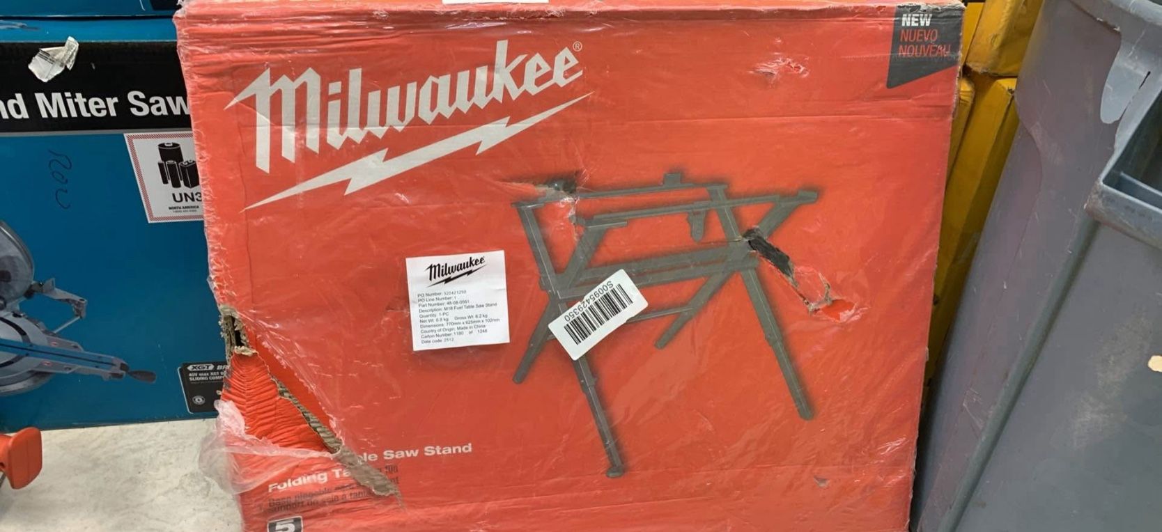 Milwaukee Universal Compact Table Saw Stand 