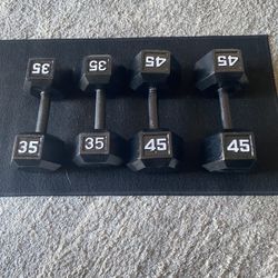 45-35 Lb Dumbbell Sets