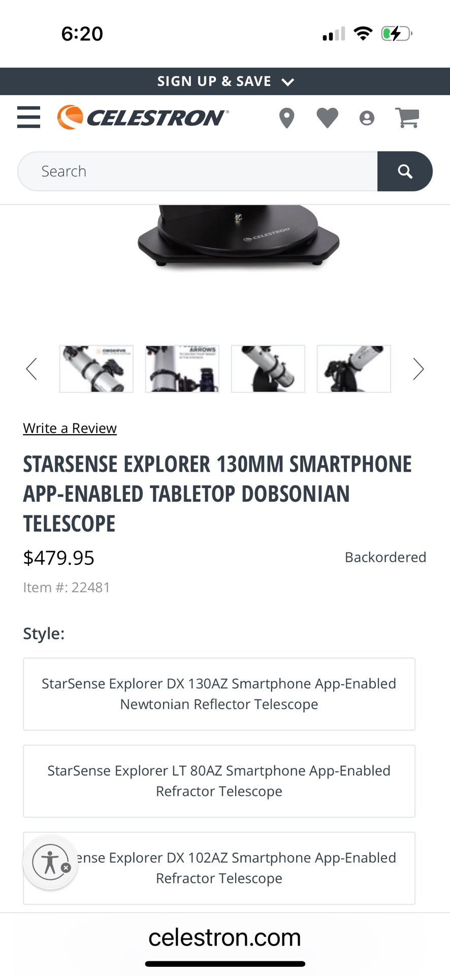 Celestron Telescope