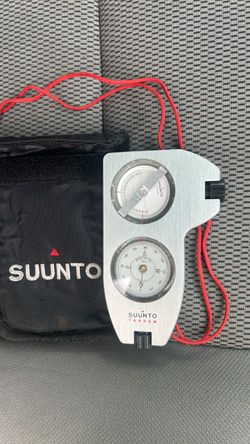 SUUNTO Brújula/Clinómetro: brújula de precisión 2 en 1 y