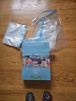 Whitmor Spacemaker Vacuum Storage Bags 12-Pack