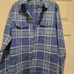 Vineyard Vines Mens XS Plaid Shirt Jacket