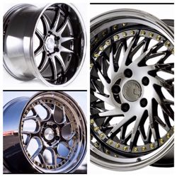 Aodhan DS 18” Wheel fit 5x114 5x100 5x120 (only 50 down payment / no credit check )