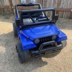Custom Power Wheels Jeep