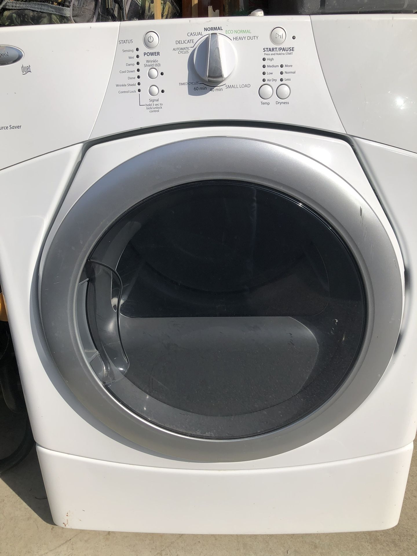 Whirlpool washer and dryer set