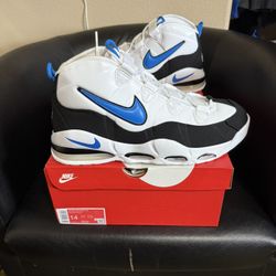 Brand new Nike Air Max Uptempo 95  Magic/White Photo Blue Uptempo’s size 14 with original box and receipt.