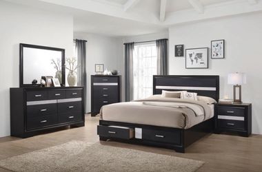5-PCS Queen Bedroom Set in Offer. Hot Sale🔥🔥🔥
