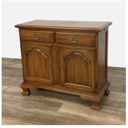 Vintage Thomasville Flip-Top Server