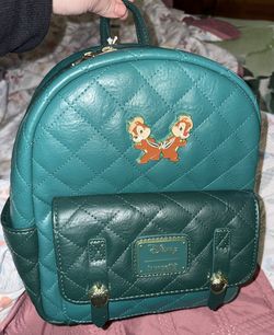 Loungefly Disney Chip& Dale Quilted Backpack