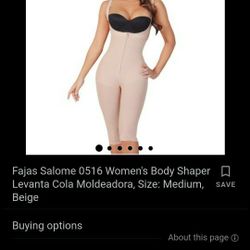 FAJAS SALOME 0516 BUTT LIFTING TUMMY CONTROL BODYSUIT SHAPEWEAR