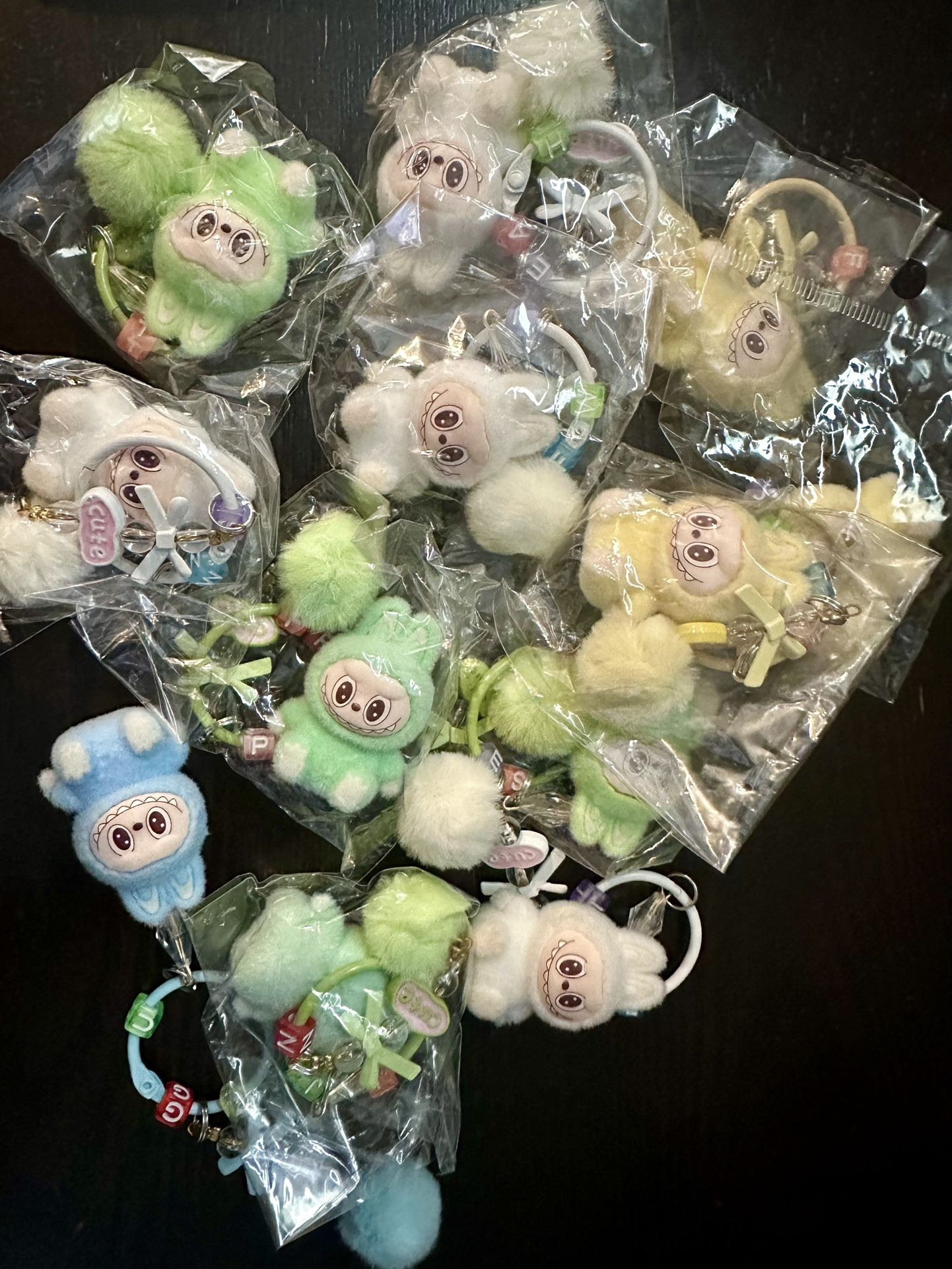 Mini Labubu keychains Bundle Of 2