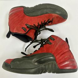 Nike Boys Air Jordan 12 Reverse Flu Game Red 153264-602 Size 4Y