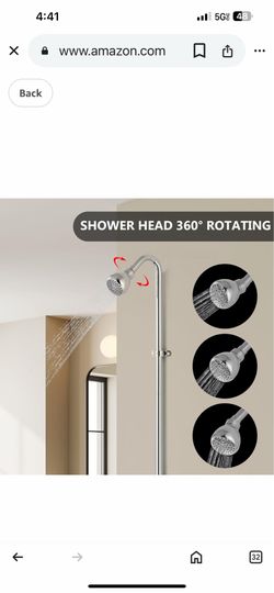 Kingston Brass CC3111 Convertor Shower Unit, Polished Chrome  C12