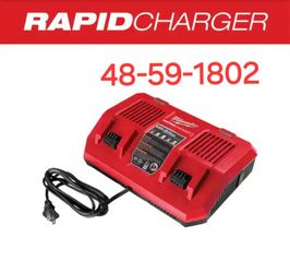 Milwaukee
M18 18-Volt Lithium-Ion Dual Bay Rapid Battery Charger
