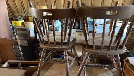 4 Chairs Real Wood