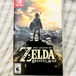 The legend of zelda Breath of the Wild- Nintendo Switch 