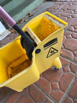 Mop container