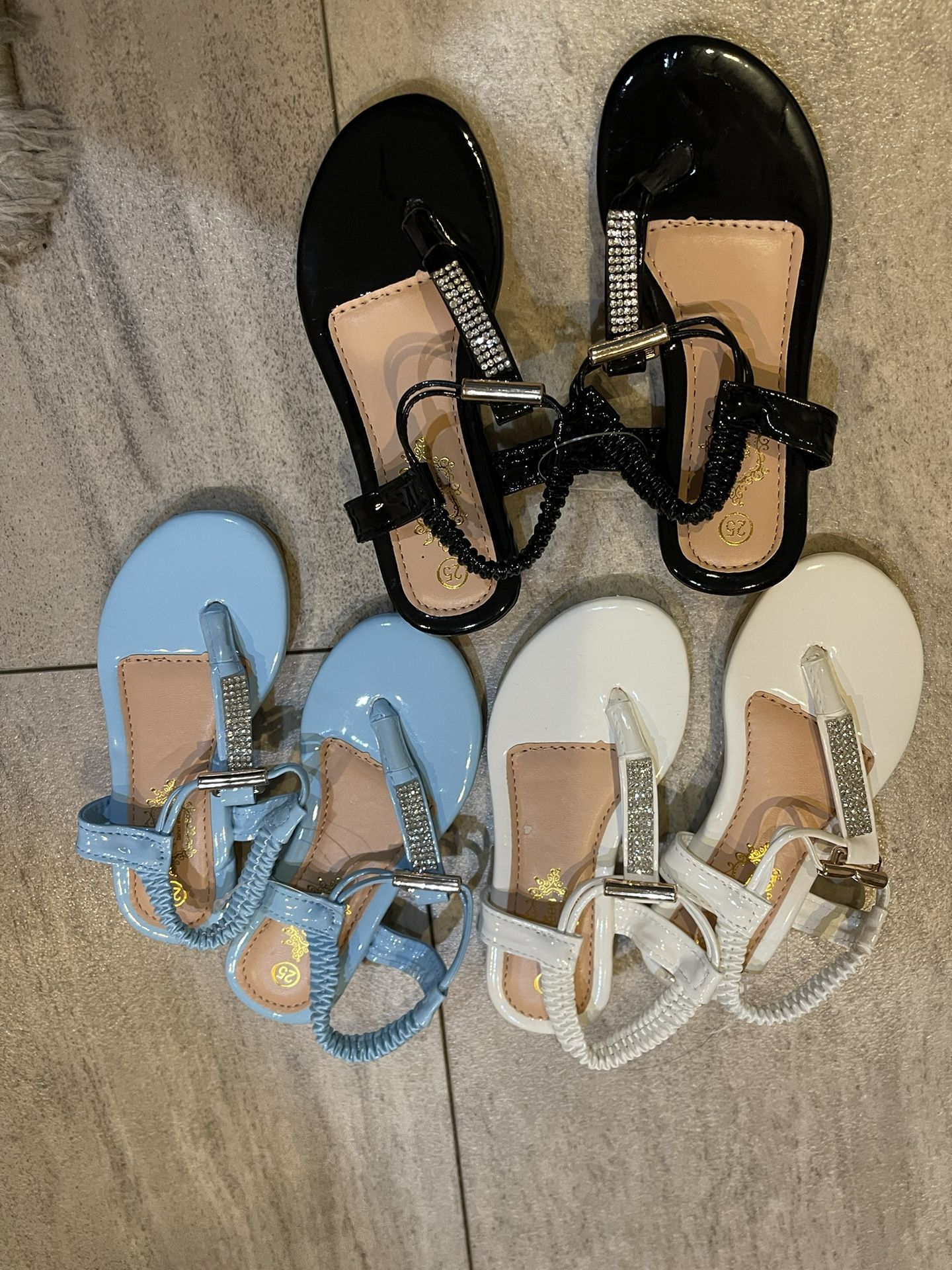 Toddler Girls Sandals Summer Flats Dress Shoes for Baby Little Kids Girl