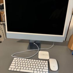 Apple iMac 24” Blue (Latest Model) - Make Offer