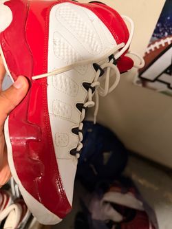 Air Jordan 9 Retro Red White Sneaker
