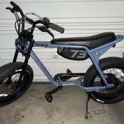 Super73-ZX eBike “Practically New”