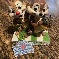 Disney Traditions Chip & Dale Figurine 