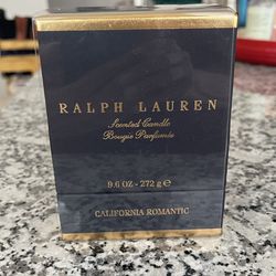 Ralph Lauren California Romantic Scented Candle 9.6 Oz. 