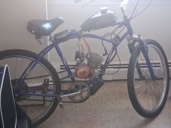 Skyhawk Motorized Bicycle Gas Engine Bike