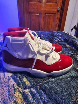 Jordan 11 Retro Cherry - Classic High Top Basketball Sneakers