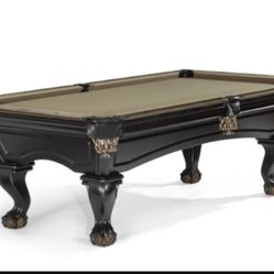 Brunswick Glenwood 8' Matte Black With Cofee