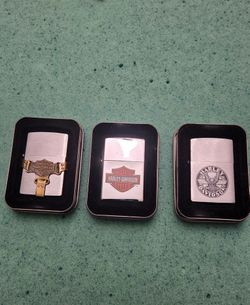 New in box Harley Davidson Zippos