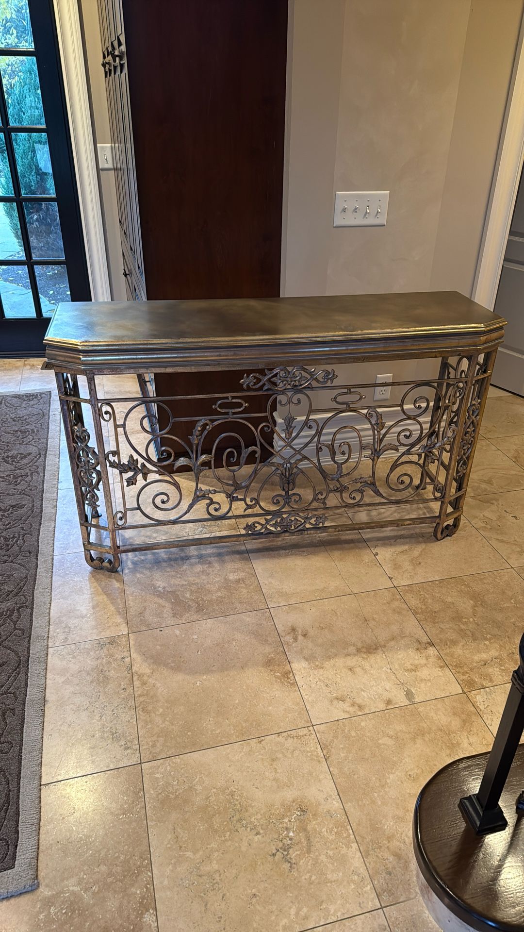 Metal End Table