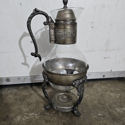Antique Corning Brand Beverage Warmer