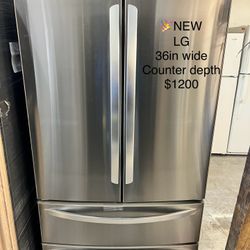 New Lg French Door Fridge Refrigerator Nevera Frío Refrigerador 
