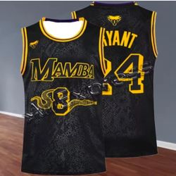 Kobe Black Mamba Jersey. Sz L 