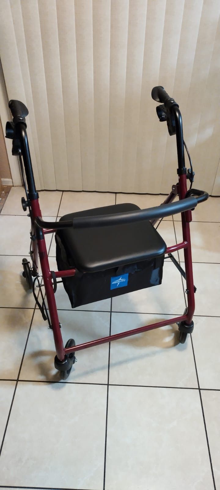 Walker With Seat (Medline)